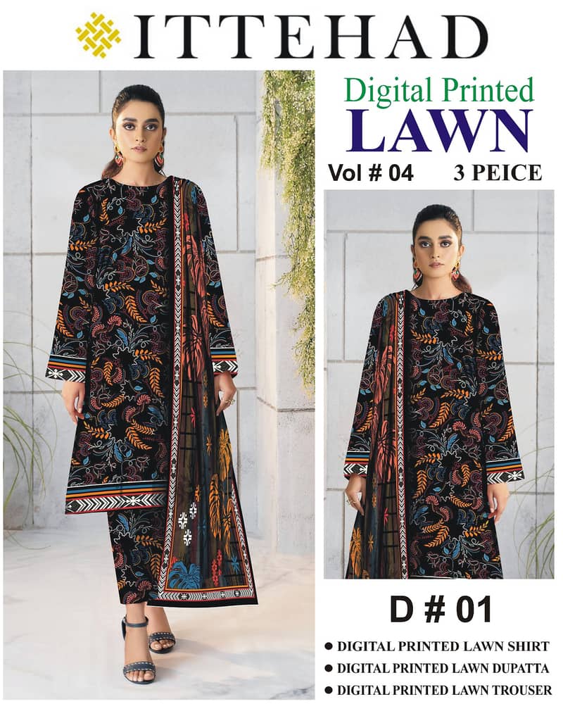 Printed Lawn suit, Lawn suits, Girl suit, Dresses, summer collection 11