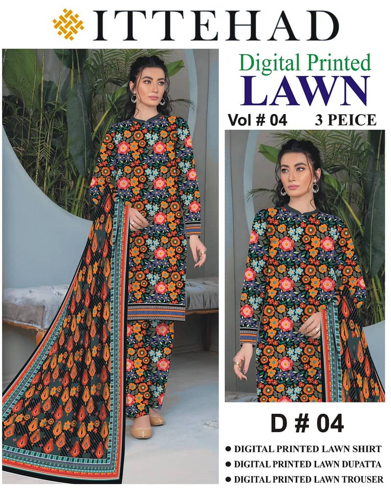 Printed Lawn suit, Lawn suits, Girl suit, Dresses, summer collection 13