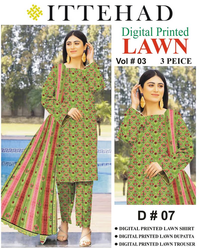 Printed Lawn suit, Lawn suits, Girl suit, Dresses, summer collection 15