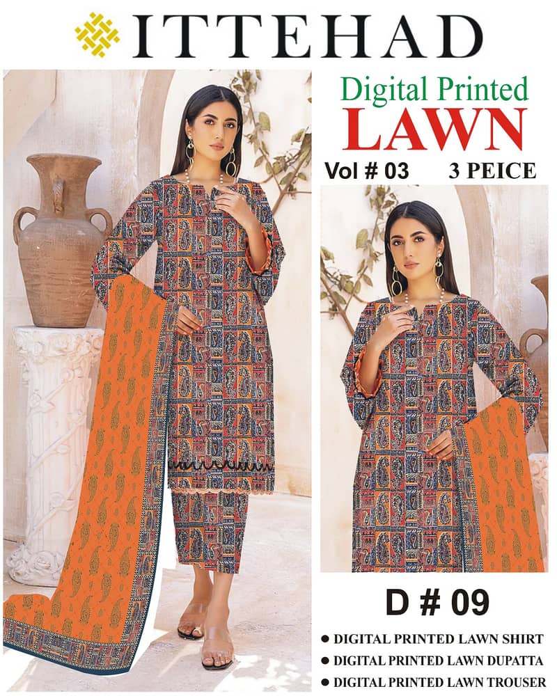 Printed Lawn suit, Lawn suits, Girl suit, Dresses, summer collection 17