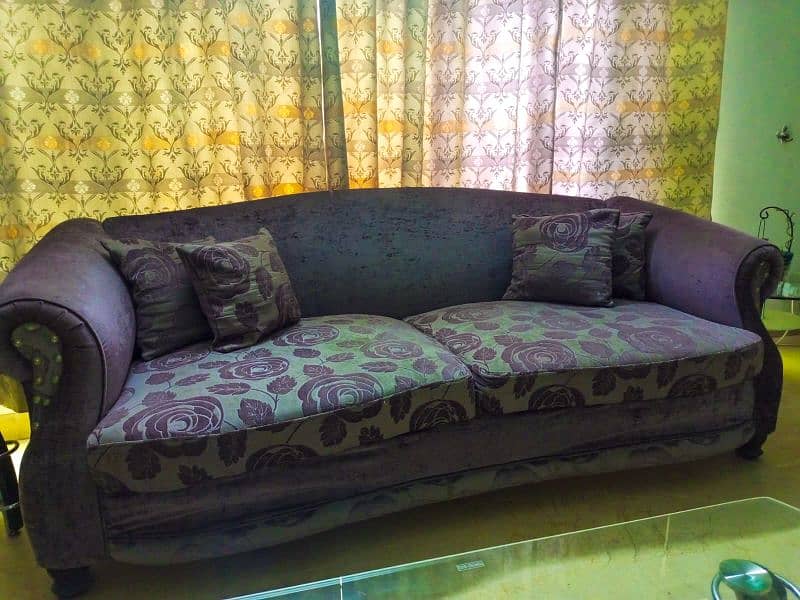 Seater Sofa Set in excellent condition 1
