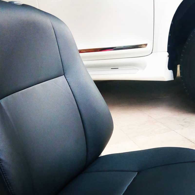 Toyota prado | Tx | Tz car poshish seat covers in japanese Leather, 7