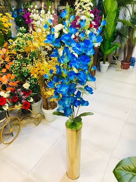 stainless flower port/artificial plants/wall handinings/flowers vase 3