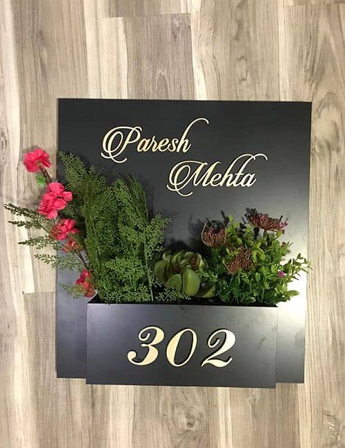 House Name Plate,Name Plate,Door Plate,Office Plate,Elevation Plate, 6