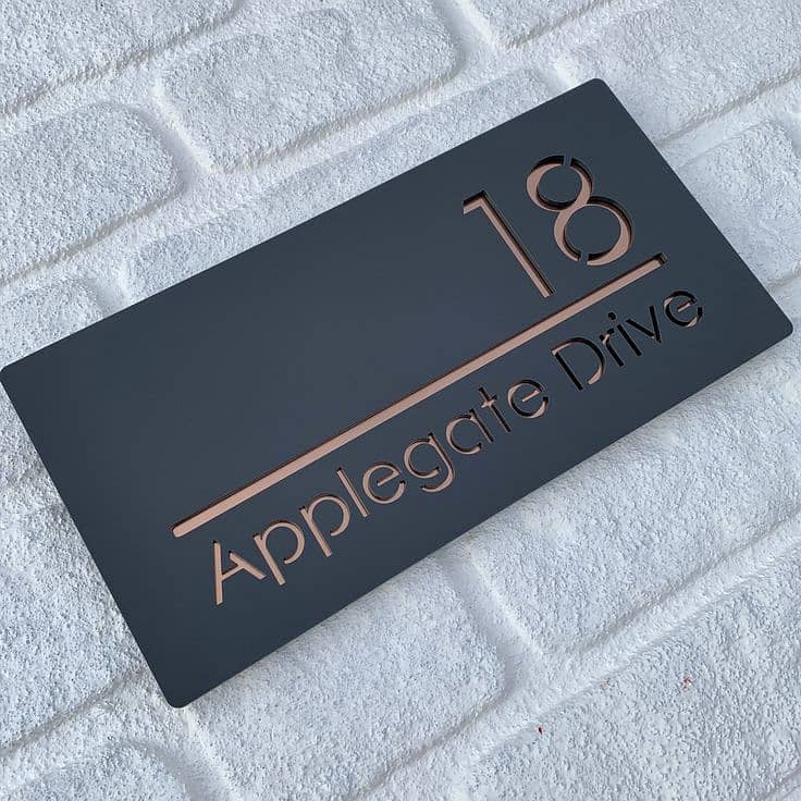 House Name Plate,Name Plate,Door Plate,Office Plate,Elevation Plate, 9