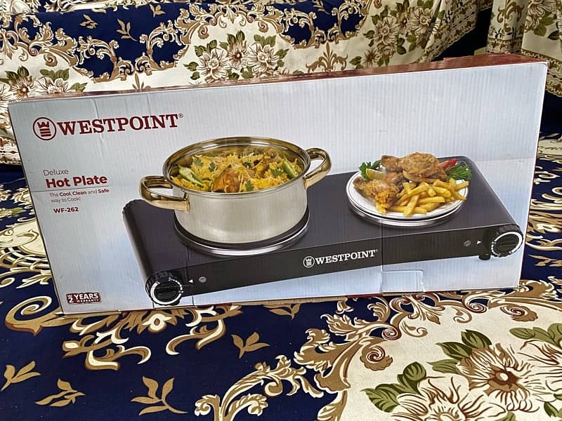 Westpoint Hot Plate WF-262 (Double Hot Plate) 0