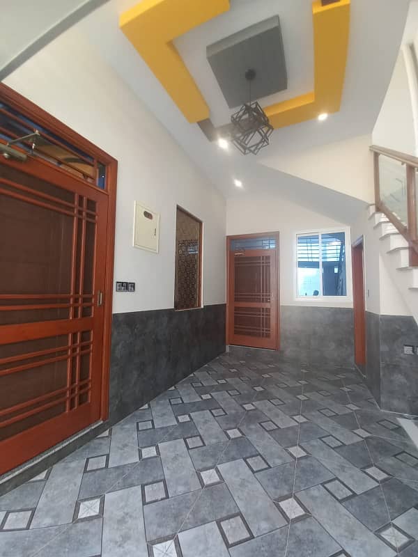 Brand new single story house with two Extra house for sale in Saadi Town 21