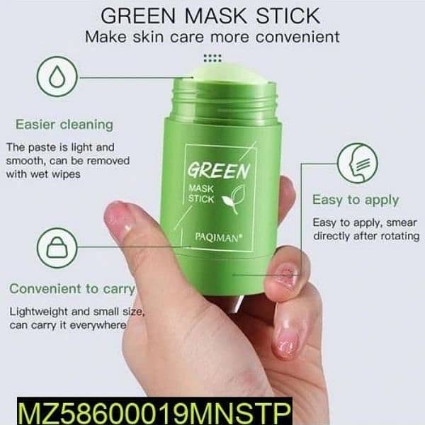 Green Face Mask 0