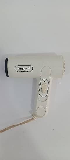 Moulinex Hair Dryer Super1  220V 700W Made in France  10/10 Condition 0