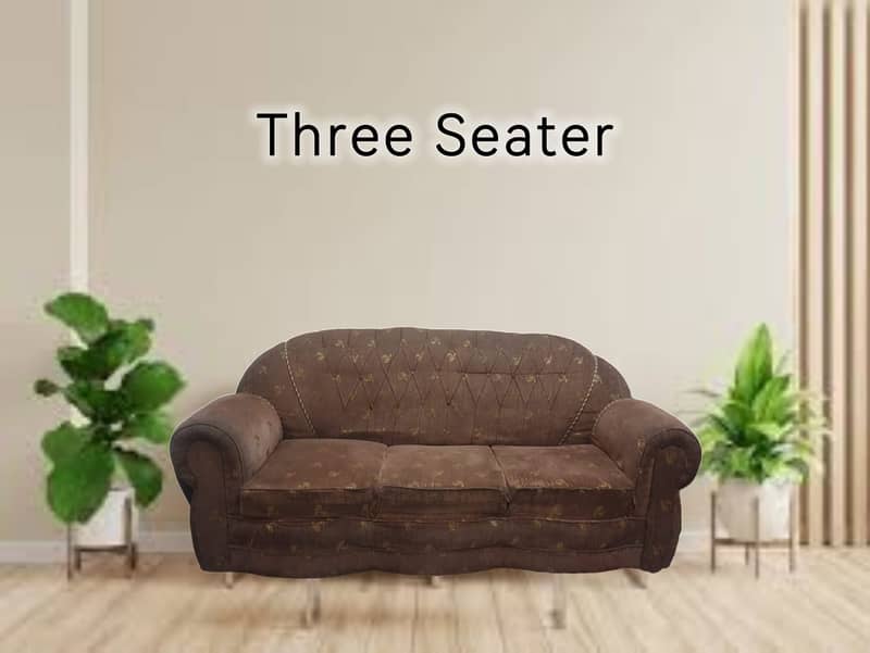 6 Seater Sofa Set in order of 3+2+1 - Pure Moltyfoam Cushions 1
