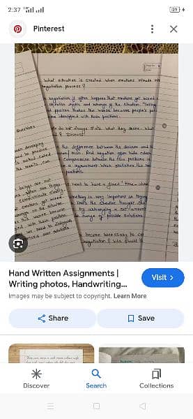 Hand writing assignment work 5
