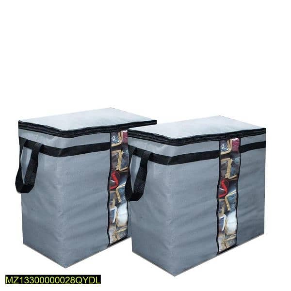 NON WOVEN STORAGE bags, pack of 2 2