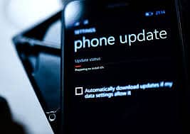 Mobile phone software update services fresh new android version 1