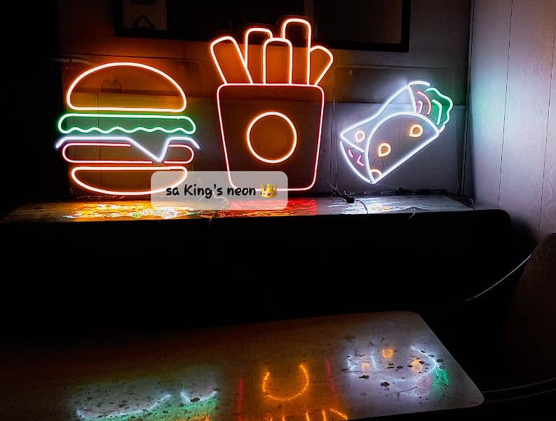 neon signs/ 2d signs/ engraving signs 8