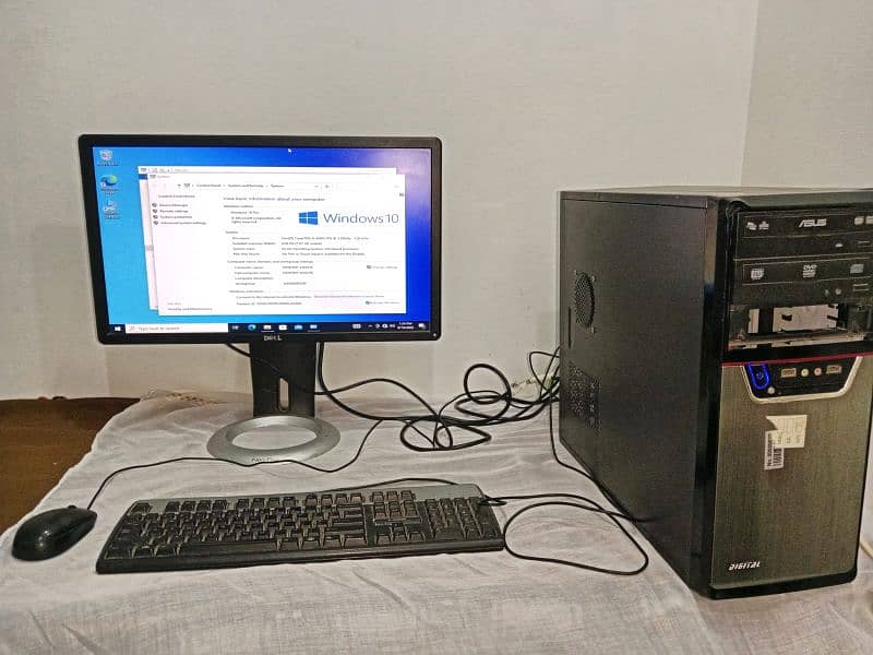 PC Corei5 6th generation with 23inch Lcd 3