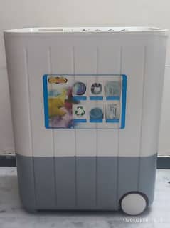 Super Asia 8-kg twin tub semi automatic washing machine