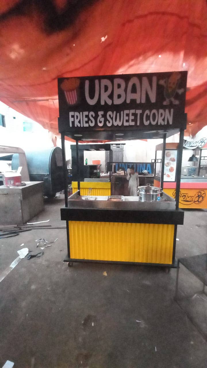 Towable Fries Stall, Burger stall , Waffle stall, Biryani Stall. 10