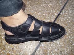 Sandals Greenhouse Polo Vera Pelle pure leather and rubber sol.