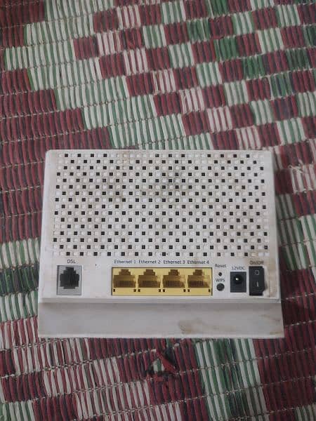 new ptcl router with 2v1 connecter 1