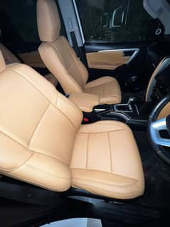 Toyota Fortuner Comfortable Soft CAR Seat Covers Conversion 0