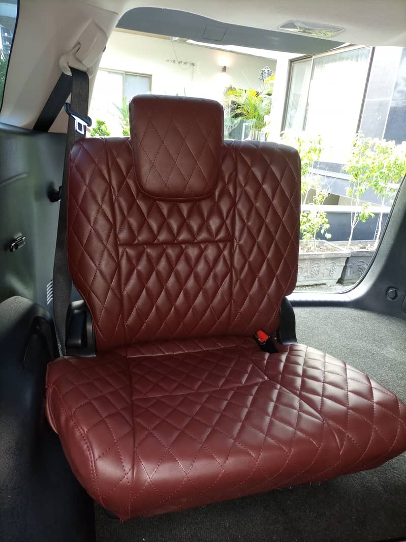 Toyota Fortuner Comfortable Soft CAR Seat Covers Conversion 9