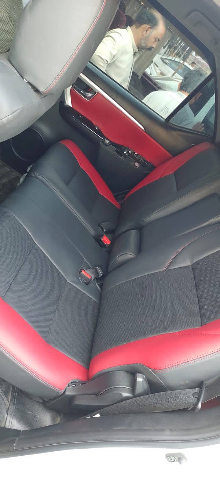 Toyota Fortuner Comfortable Soft CAR Seat Covers Conversion 13