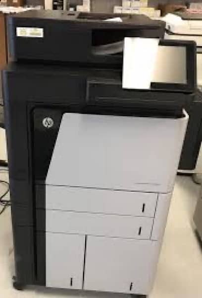 HP LASERJET M830 A3 size Black Photocopier Printer Scanner 0
