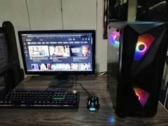 RGB Gaming Pc With 8gb Graphic Card For Sale 0