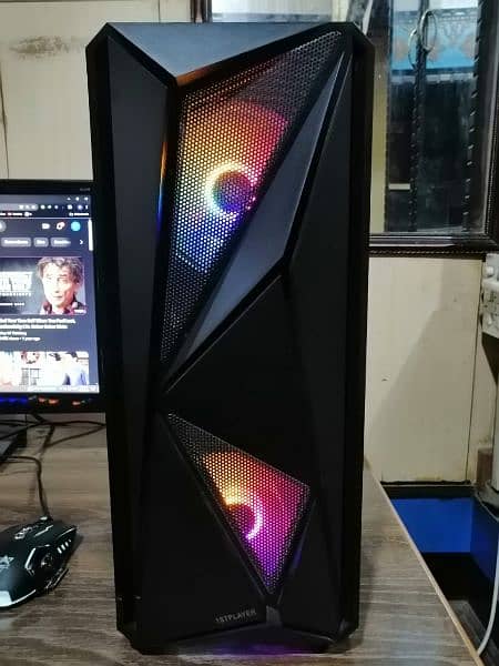 RGB Gaming Pc With 8gb Graphic Card For Sale 1