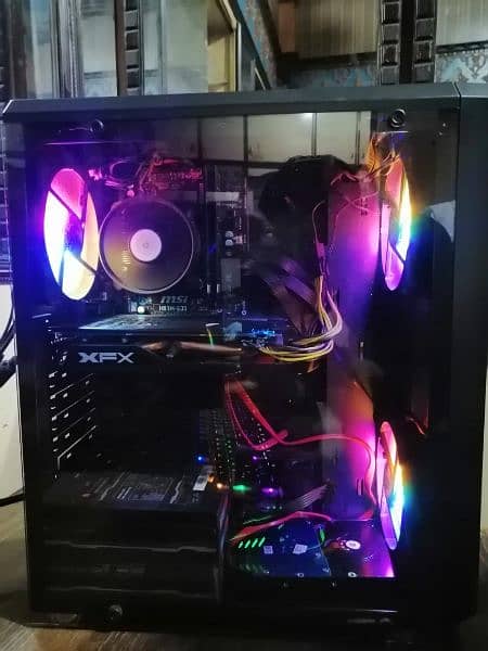 RGB Gaming Pc With 8gb Graphic Card For Sale 2