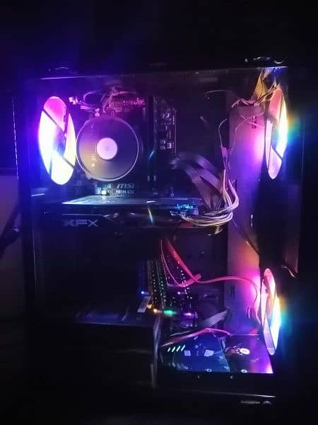 RGB Gaming Pc With 8gb Graphic Card For Sale 3