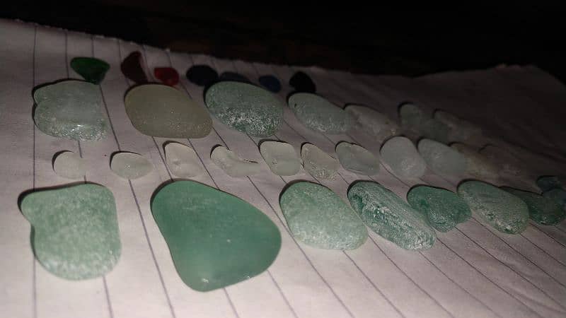 real sea glass for artificial jewellery 1