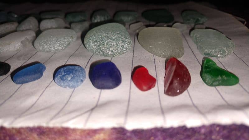 real sea glass for artificial jewellery 2