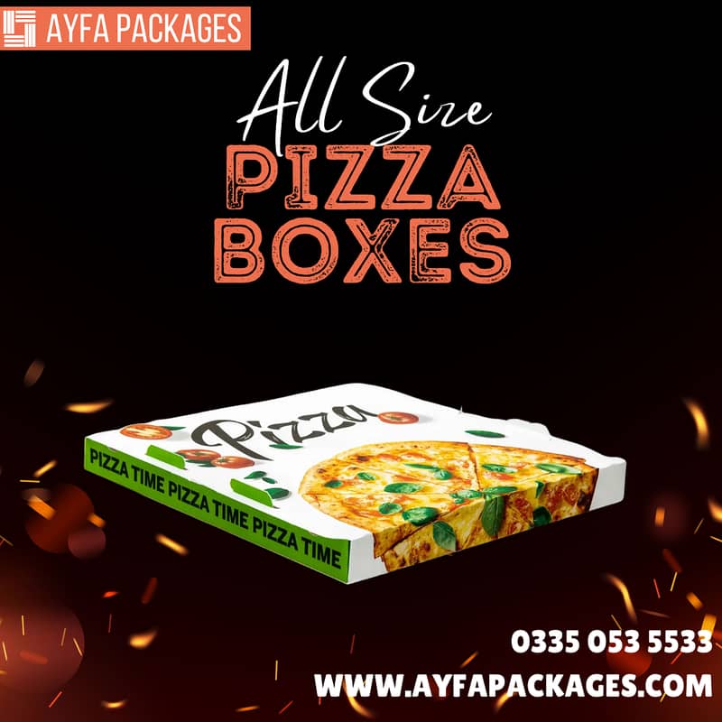 Packing Packaging Box Carton E-Commerce Pizza Shifting Fruit Rashan 2