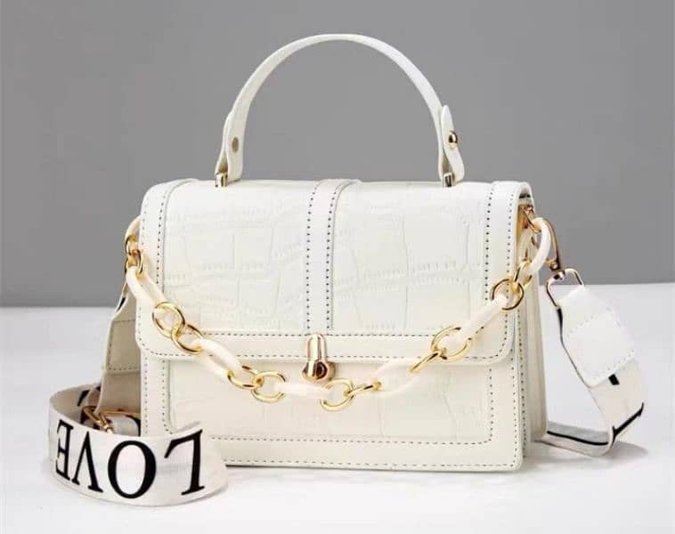 Nylon plain handbag in Assroted colour 2