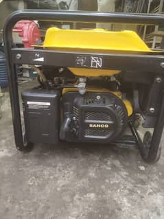 sanco generator, new condition, 3000W petrol and cng both