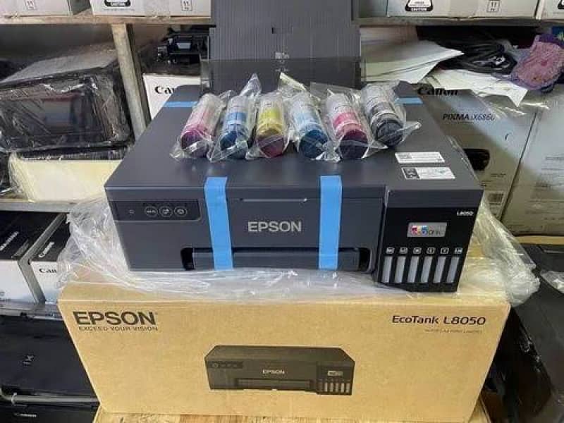 EPSON L8058 Color Printer with 6 color ink brand new 0