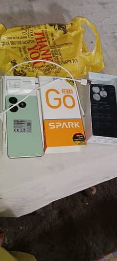 Tecno spark Go ram 4+1 Rom 64 full new set 10 by 10 contion