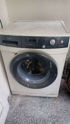 Haier Washing machine front load fully automatic 6kg