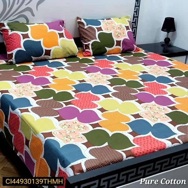 Cotton printed double bedsheet 4