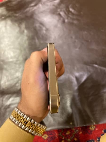 iPhone 12 Pro Max 256gb golden  colour pta approved 5