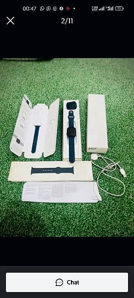 Apple Watch Series 7 45 mm Midnight Alu Mid sport Band GPS Designed 2