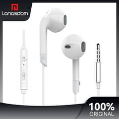 Langsdom V6 Affortable Earphones with Mic, Bass & Volume  Control 0
