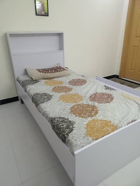 single bed with trundle bed 2