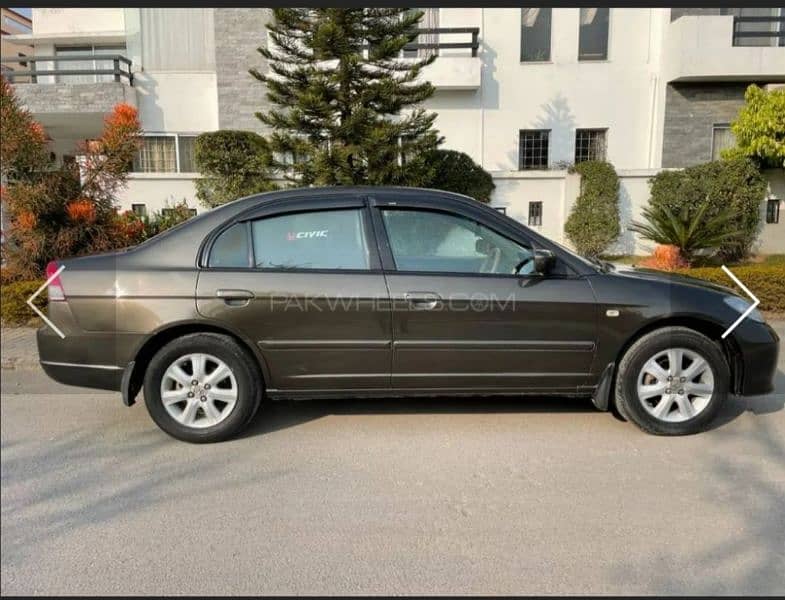 HONDA CIVIC EXI 2004 MODEL LAHORE NUMBER FOR SALE 1