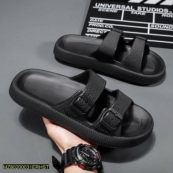 mens rubber casual slides 1