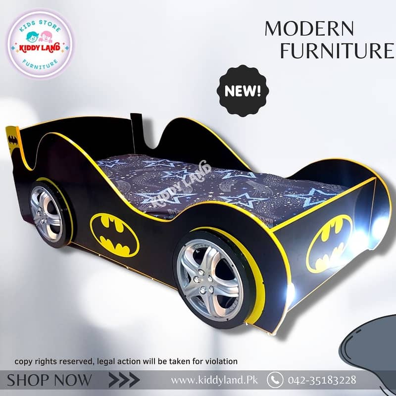 bed / kids Car Bed / Bunk bed / Baby bed / Kids single bed / kid bed 7