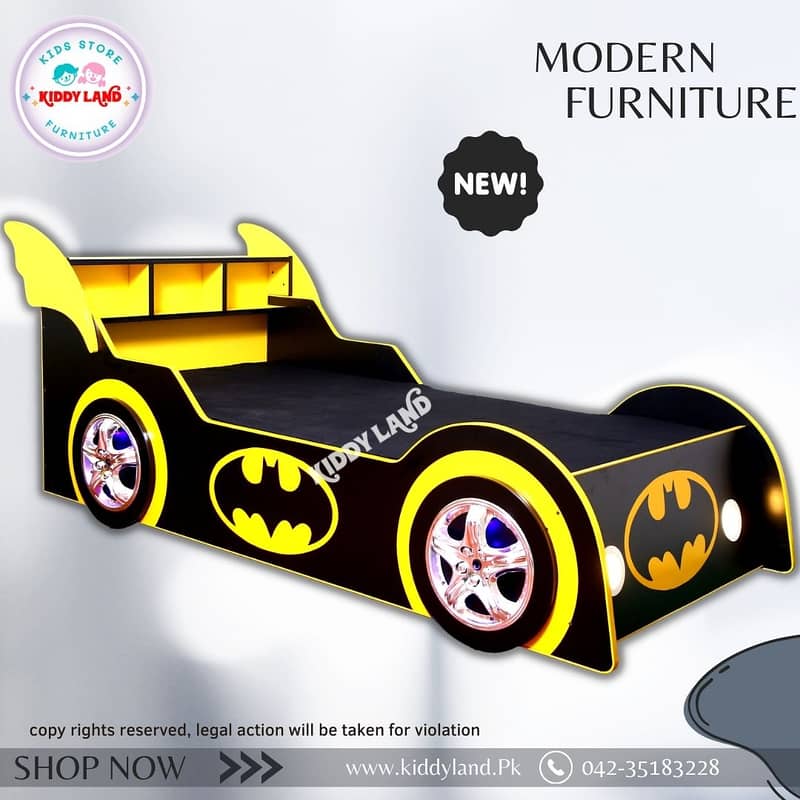 bed / kids Car Bed / Bunk bed / Baby bed / Kids single bed / kid bed 1