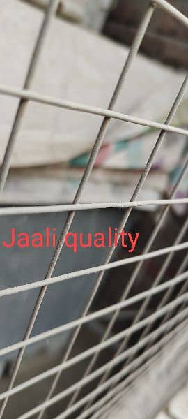 Iron frames with Moti jaali for shed poultry parrots animal ext 3