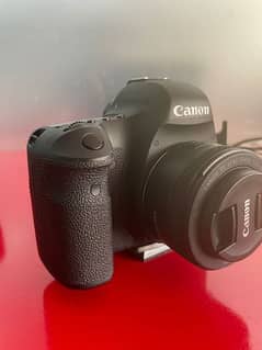 Canon 6D camera with lens